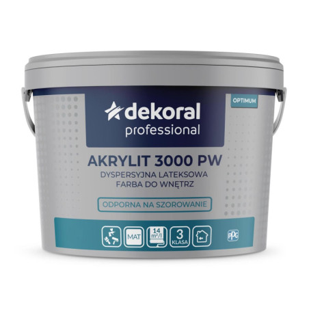 Farba Lateksowa Professional Baza LN 9,75L Dekoral