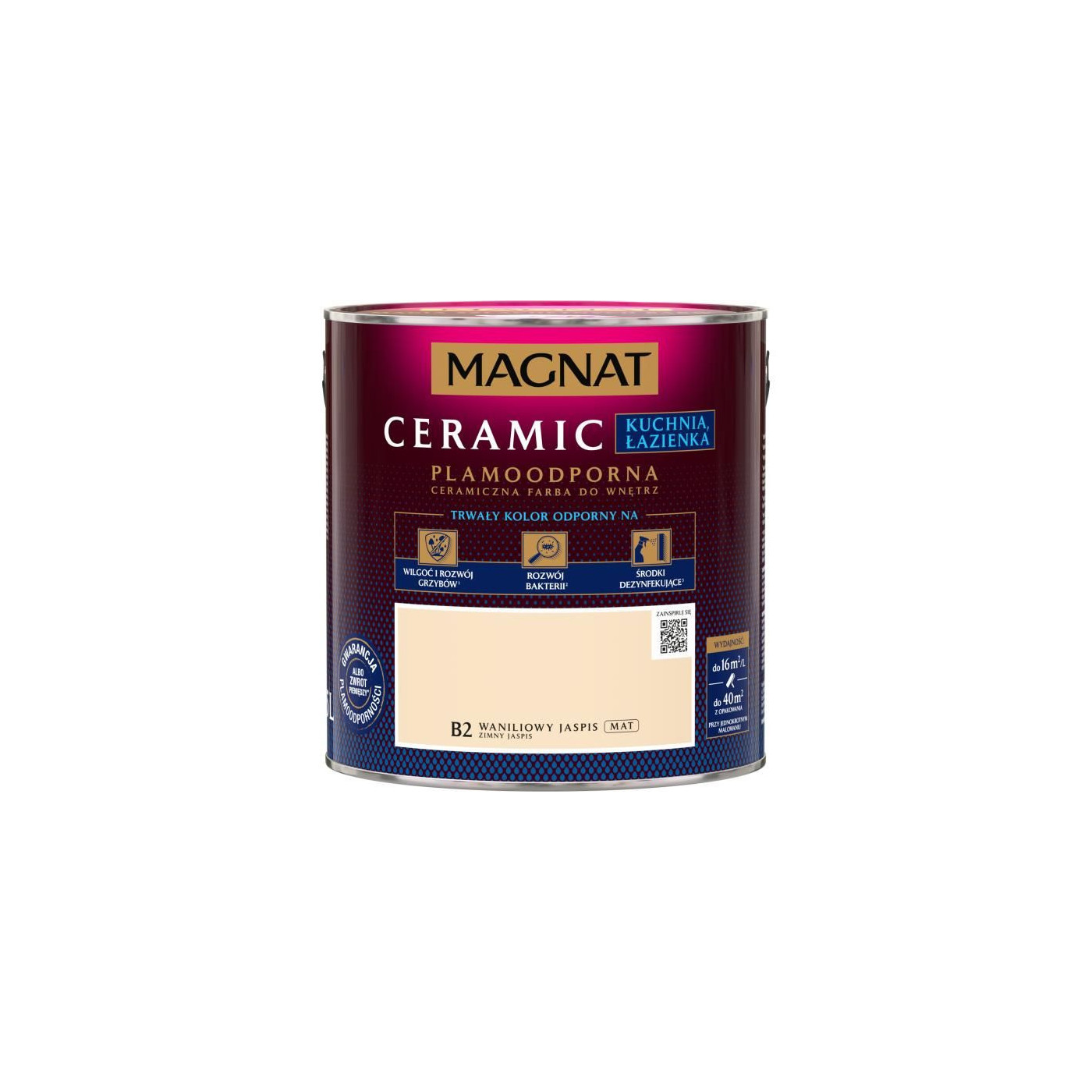 Farba Ceramiczna Kitchen&Bathroom B2 Zimny Jaspis 2,5L Magnat
