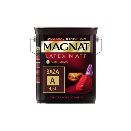 Farba Lateksowa Latex Matt Baza A 4,5L Magnat