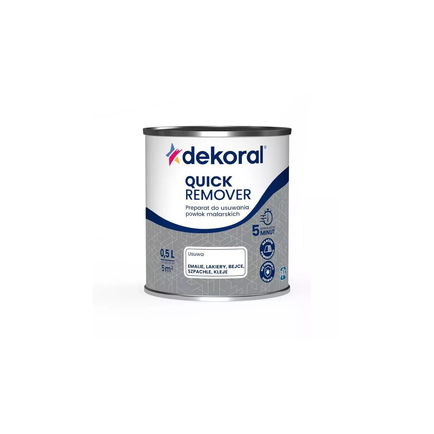 Preparat Do Usuwania Powłok Malarskich Quick Remover 0,5L Dekoral