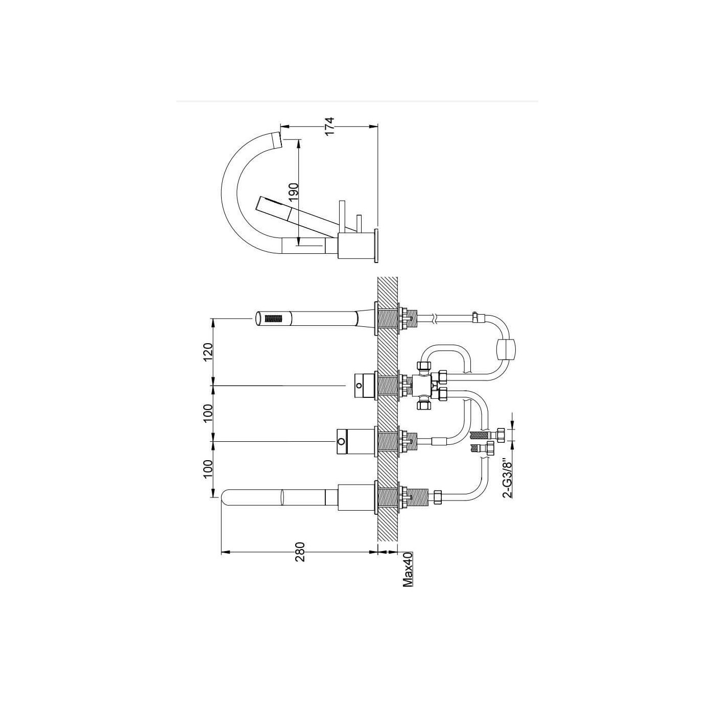 Bateria Wannowa Axel QB244A Kohlman