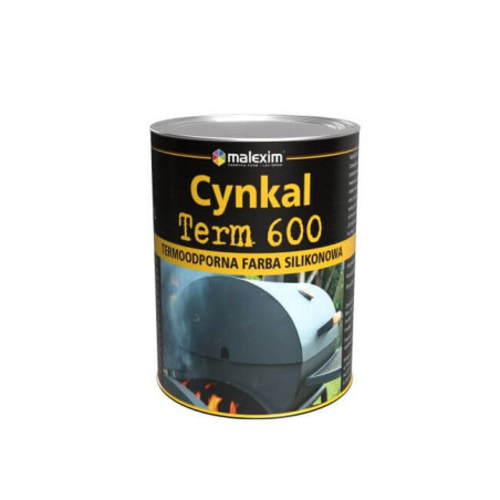 Farba Silikonowa Therm 600 0.3L Aluminiowa Malexim