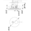 Bateria Wannowa Axel QW210A Kohlman