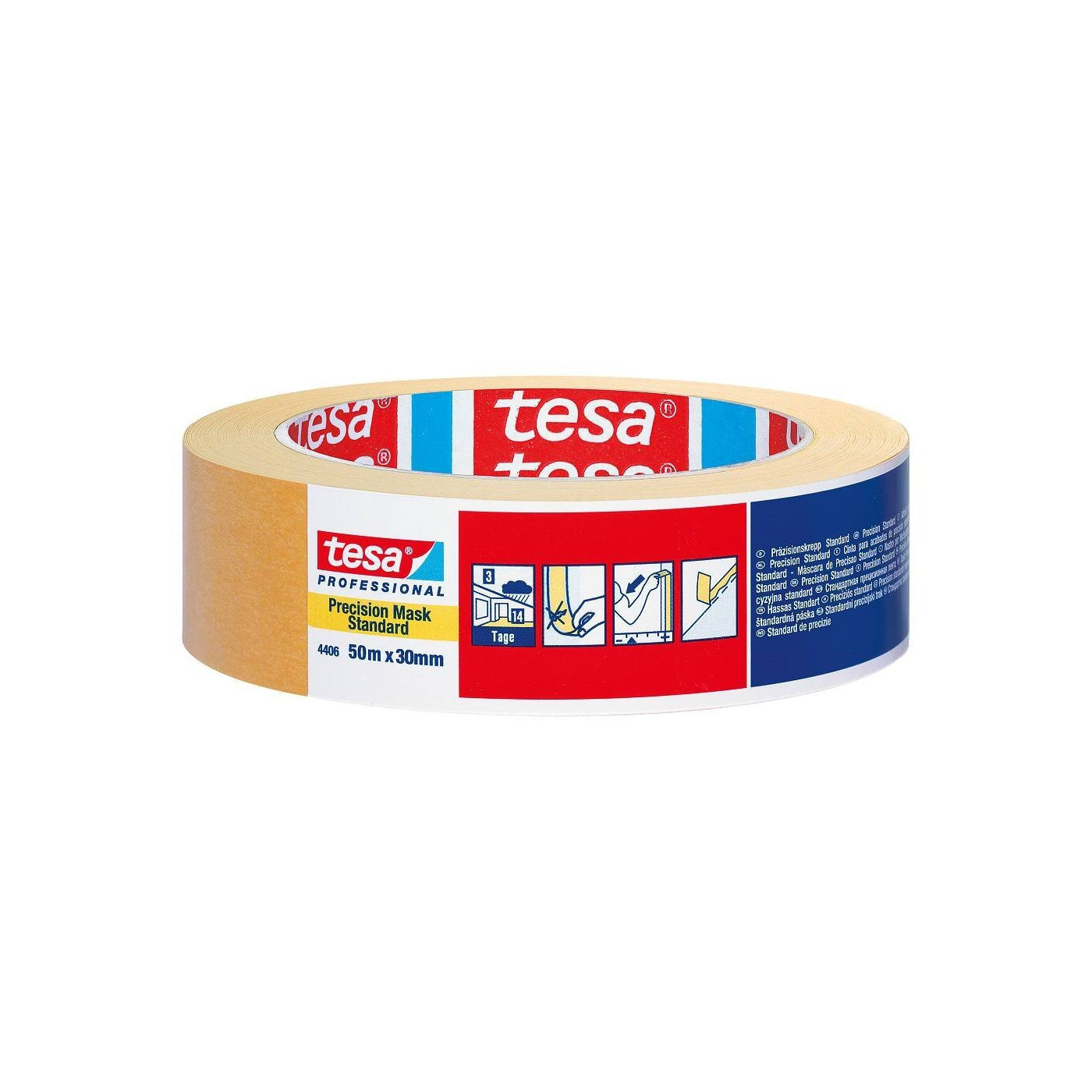 Taśma Malarska Precision 50m x 30mm 04406-00002-00 Tesa