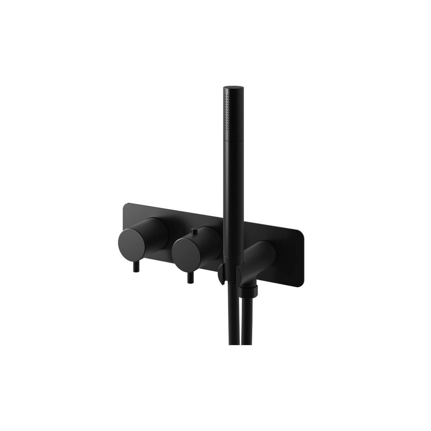 Bateria Wannowa Z Termostatem Axel Black QW265AB Kohlman