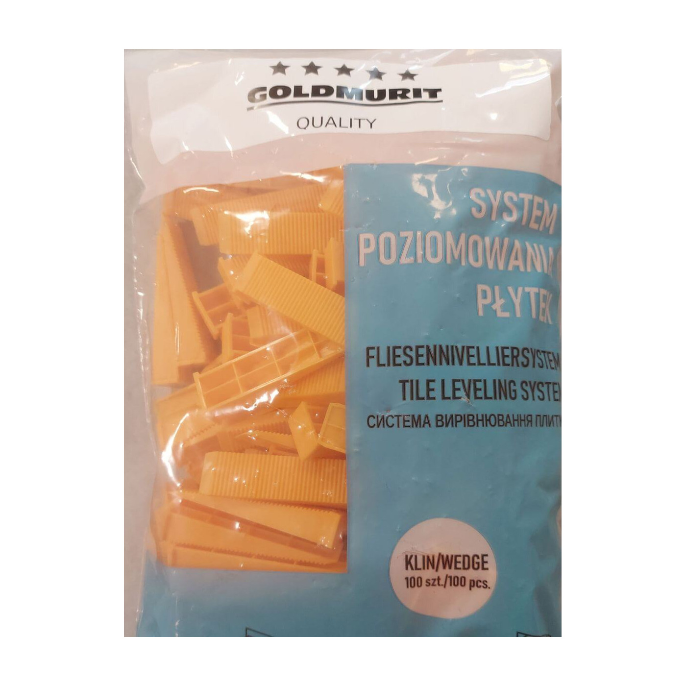 Kliny Pomarańczowe 100 Szt. Goldmurit