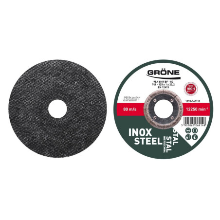 Tarcza Do Cięcia Metalu T41 125 x 1,0 x 22,2 mm Grone