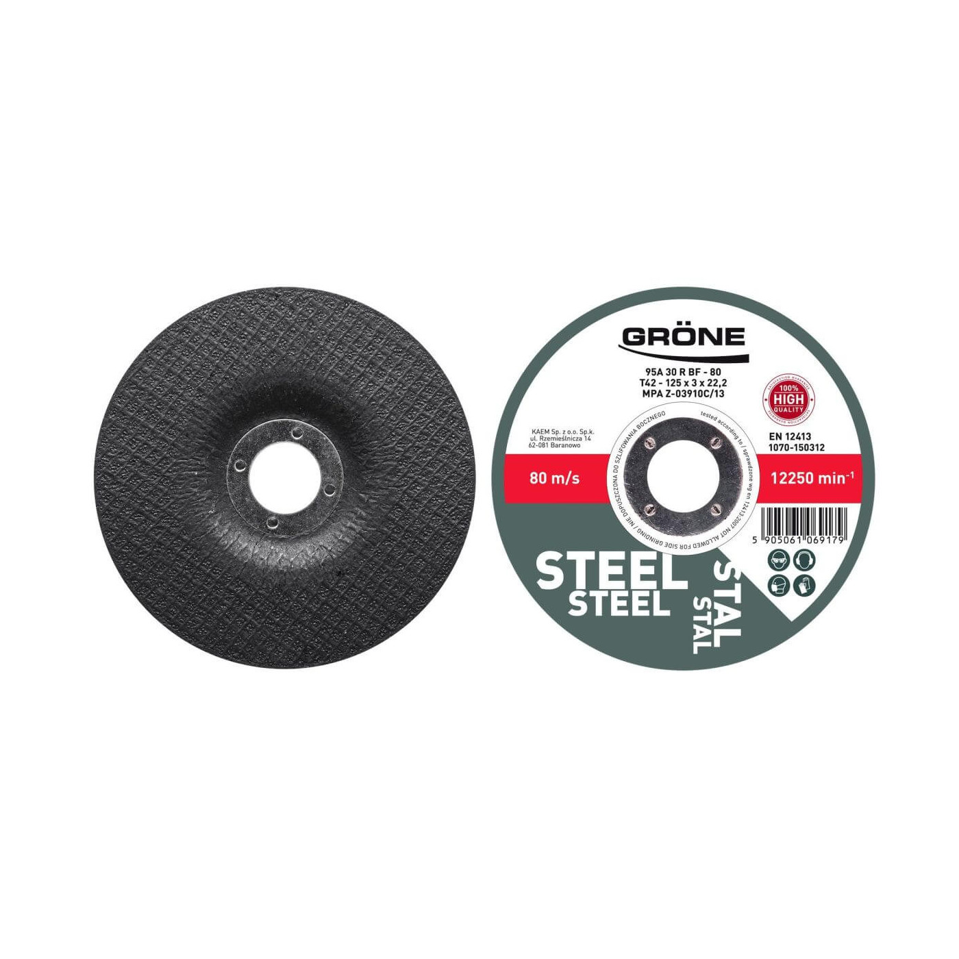 Tarcza Do Cięcia Metalu T41 230 x 1,8 x 22 mm Grone