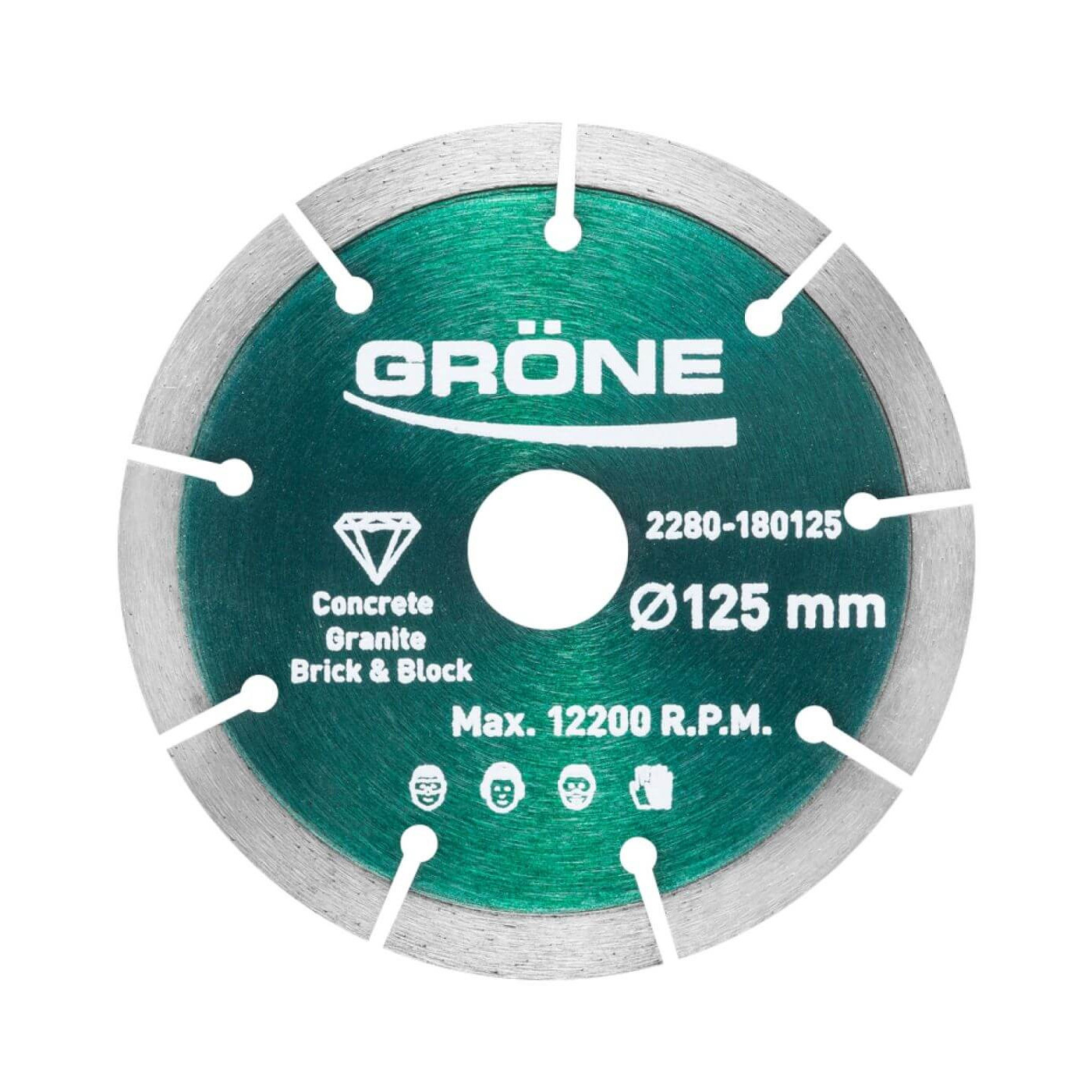 Tarcza Diamentowa 230 x 22,2 Segmentowana Key-Type Grone