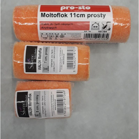 Wałek Moltoflok 5 cm Prosty Pro-Sto