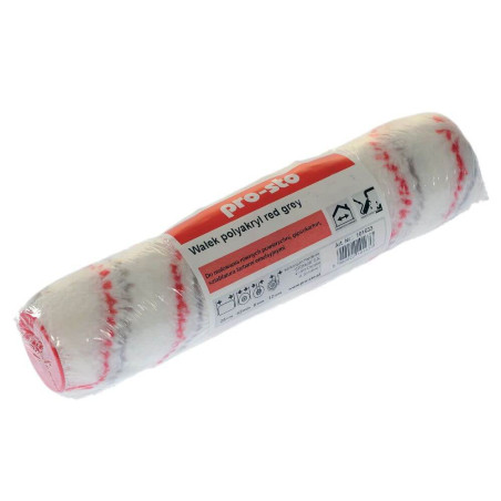 Wałek Polyakryl Red-Grey 6 cm Pro-sto