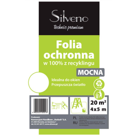 Folia Ochronna 4x5 Mocna z Recyklingu Silveno