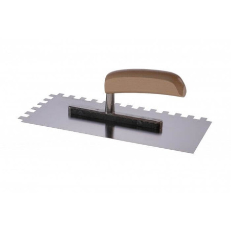 Nierdzewna Paca Do Gipsu Gryf Aluminium Uchwyt Dwukomponentowy 270 mm Popularna Ząb 6x6 mm Goldmurit