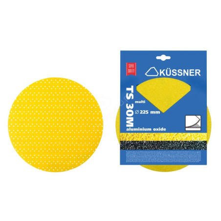 Krążek Ścierny TS30M Multiotworowany Śr.225 mm P80 3 Szt. Kussner