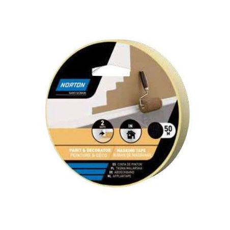 Taśma Malarska Paint&Decorator 2,4 cm Norton