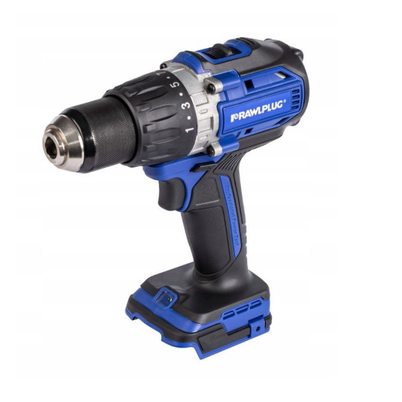 Wiertarko-Wkrętarka Udarowa 18V 100 Nm 2x Akumulator 5,0 Ah Szybka Ładowarka 6,5A RawlCase R-PDD18-P100-XL2 Rawlplug