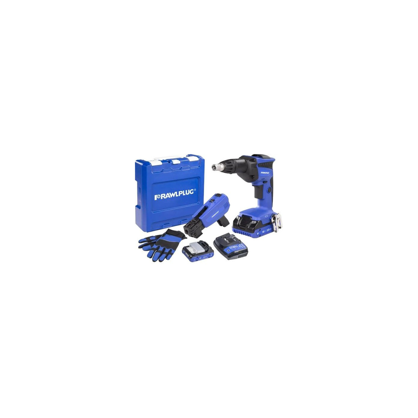 Wkrętarka Do Płyt G-K 18V R-PDS18-M2A Zestaw Rawlplug