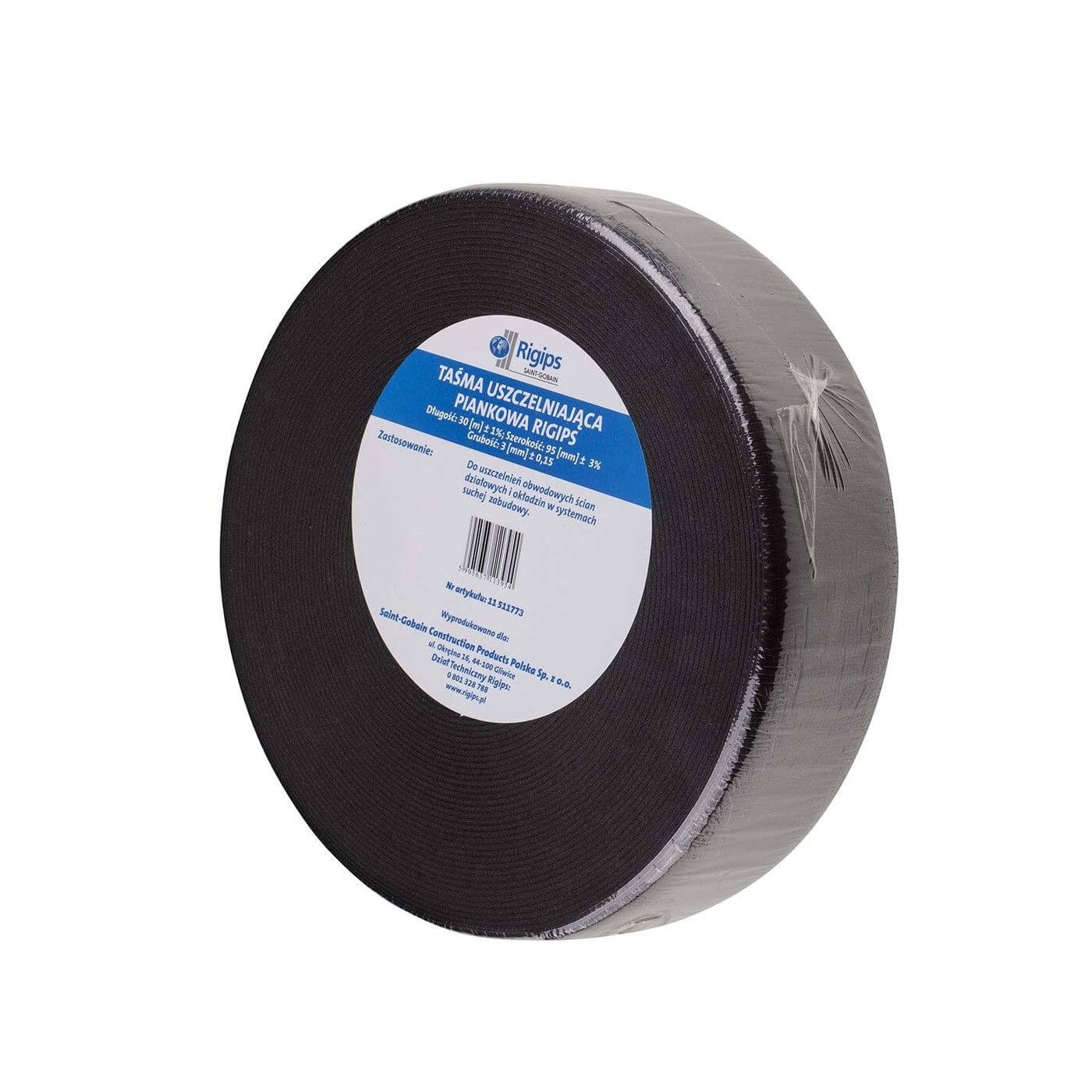 Taśma Akustyczna Uszczelniająca Piankowa 95mm x 30mb Rigips