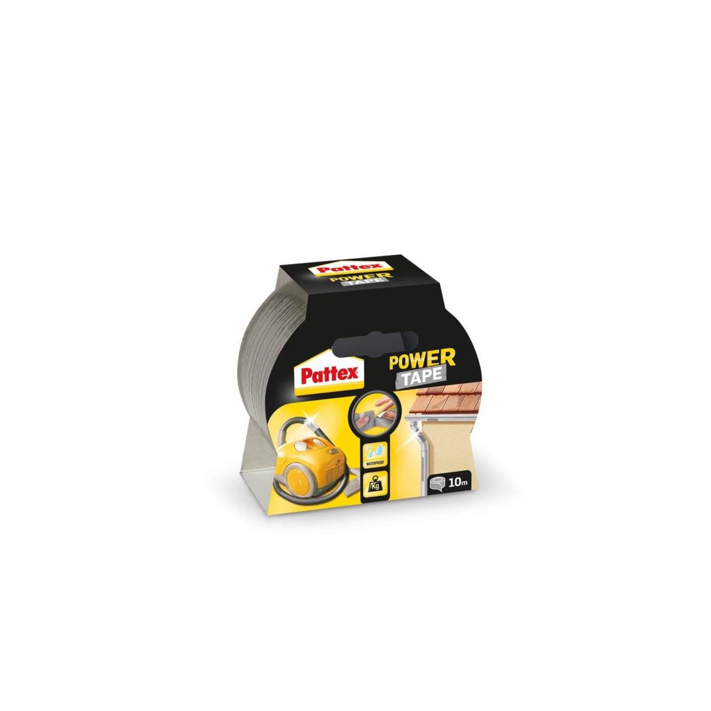 Taśma Pattex Power Tape 10 m x 50 mm Srebrny Henkel
