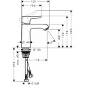 Bateria Umywalkowa Metris 31084000 Hansgrohe