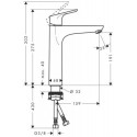 Bateria Umywalkowa Focus 190mm 31518000 Hansgrohe
