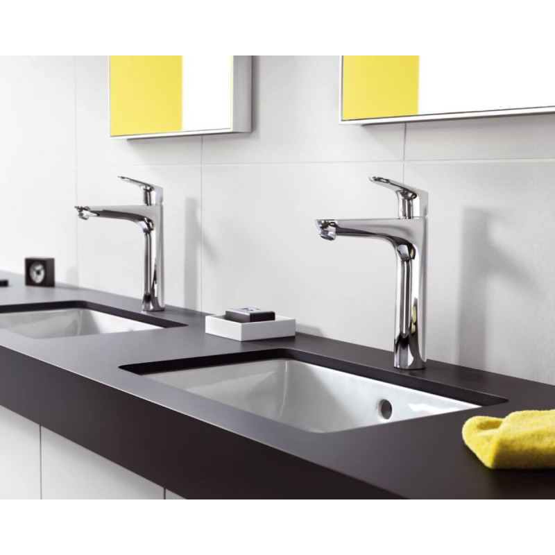 Bateria Umywalkowa Focus 190 Z Kompletem Odpływowym 31608000 Hansgrohe