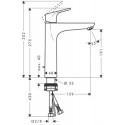 Bateria Umywalkowa Focus 190 Z Kompletem Odpływowym 31608000 Hansgrohe