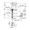 Bateria Umywalkowa Essence M 23462001 Grohe