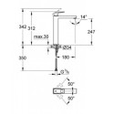 Bateria Umywalkowa Eurocube XL 23406000 Grohe