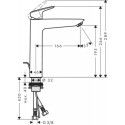 Bateria Umywalkowa Logis Comfort Zone 190 71090000 Hansgrohe