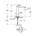 Bateria Umywalkowa Rozmiar XL Lineare 23405001 Grohe