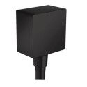Przyłącze Węża Square Z Zaworem Zwrotnym FixFit 26455670 Hansgrohe