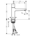 Bateria Umywalkowa Select Metropol 110 32571000 Hansgrohe