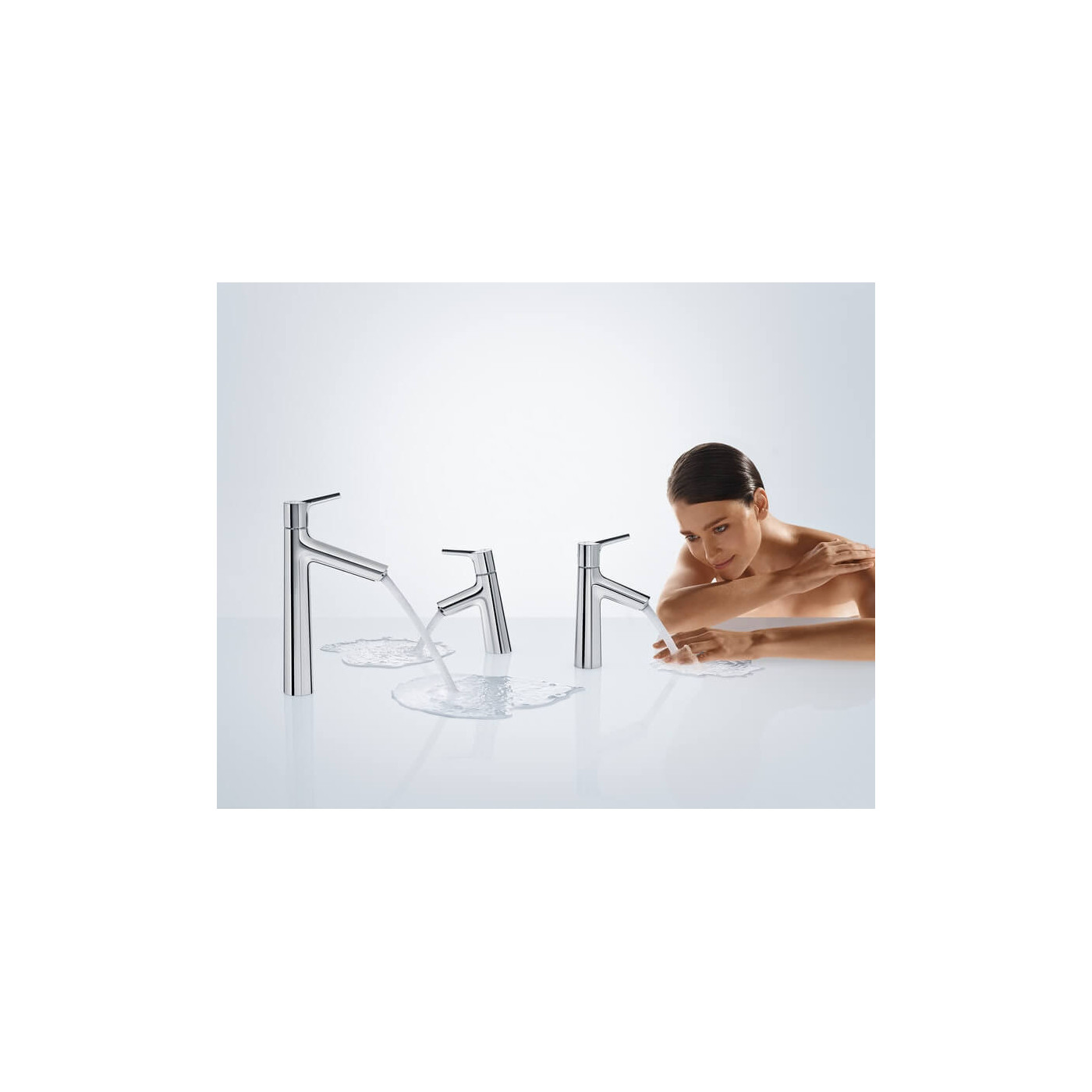 Bateria Umywalkowa Talis S 190 Z Kompletem Odpływowym 72031000 Hansgrohe