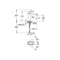 Bateria Umywalkowa Eurocube M 23446000 Grohe