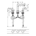 Bateria Umywalkowa Metropol 110 Push-Open Loop 74514000 Hansgrohe