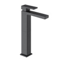 Bateria Umywalkowa Wysoka Z Korkiem Pablolux Czarny Mat 9839/K/CZAR Giulini Giovanni