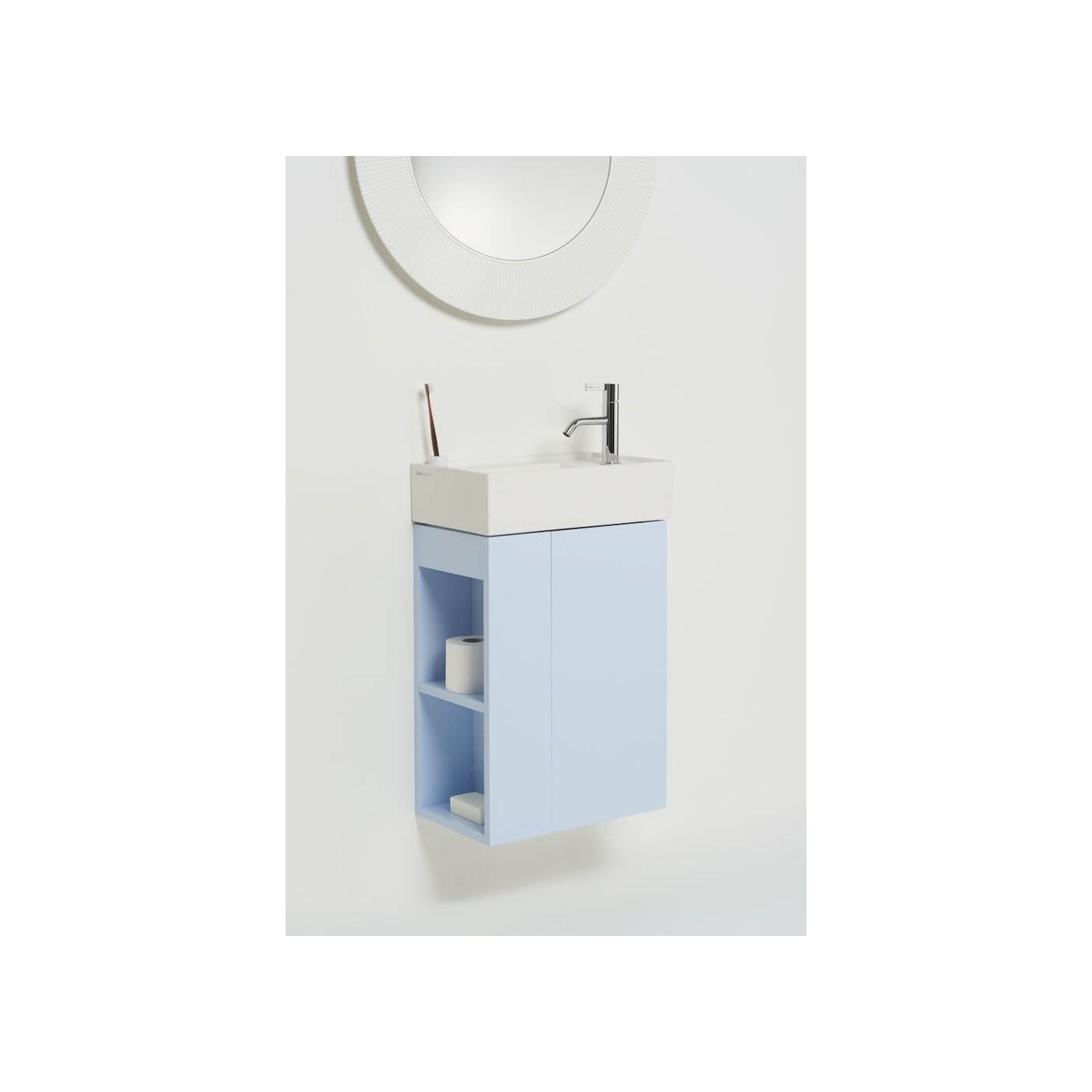 Bateria Umywalkowa Jednouchwytowa Kartell Chrom H3113310041001 Laufen