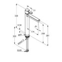 Bateria Umywalkowa Wysoka Zenta 382570575 Kludi