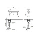 Bateria Umywalkowa GLAD ARNL.1101CR Excellent