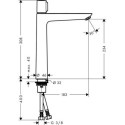 Bateria Umywalkowa Talis 71753000 Hansgrohe