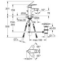 Bateria Umywalkowa Rozmiar S Europlus 33155002 Grohe