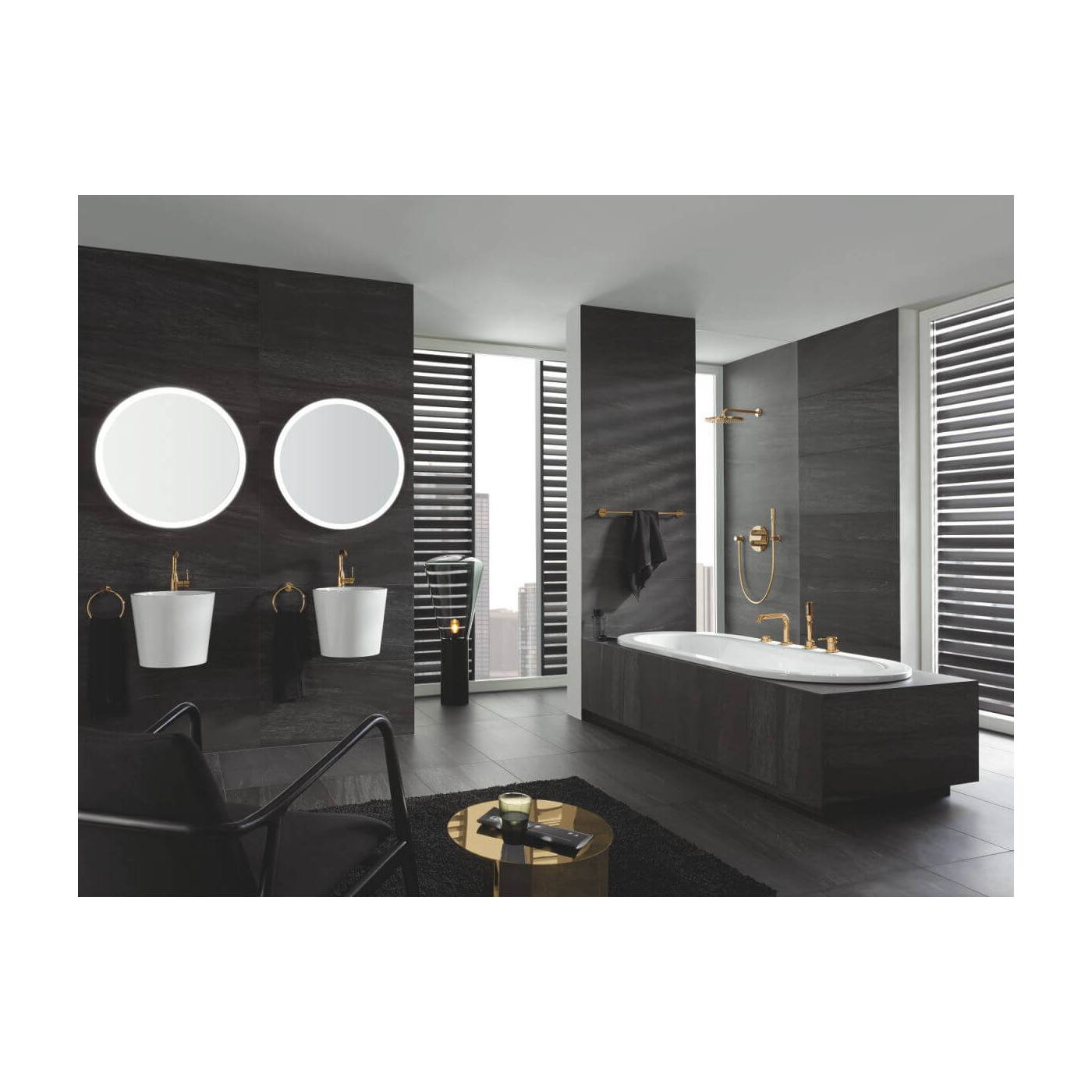 Bateria Umywalkowa Rozmiar L Essence Cool Sunrise 32628GL1 Grohe