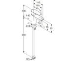 Bateria Umywalkowa Pure&Solid 75 B/K 340280575 Kludi