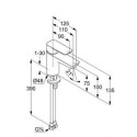 Bateria Umywalkowa Pure&Style 75 B/K 400280575 Kludi