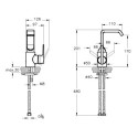 Bateria Umywalkowa Wysoka Suit-U A4246926EXP Vitra