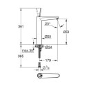 Bateria Umywalkowa Rozmiar XL Eurodisc Joy 23428000 Grohe