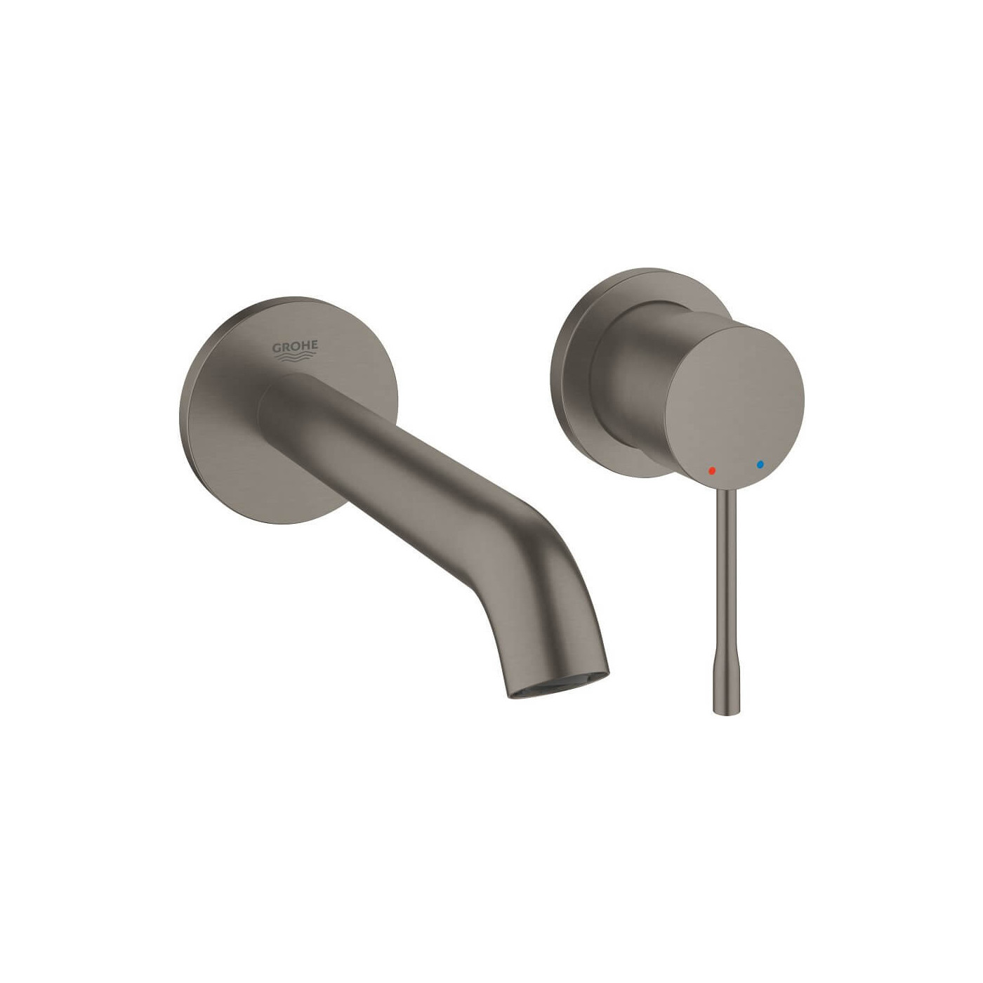 Bateria Umywalkowa 2-otworowa Essence M Brushed Hard Graphite 19408AL1 Grohe