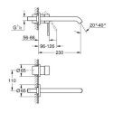 Bateria Umywalkowa Essence Warm Sunset 29193DA1 Grohe