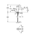 Bateria Umywalkowa Essence S Cool Sunrise 24172GL1 Grohe